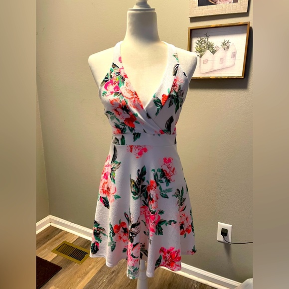 Pink lily spring/summer dress - Picture 1 of 5